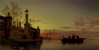 Hermann David Solomon Corrodi : Prayers At Dawn Venice